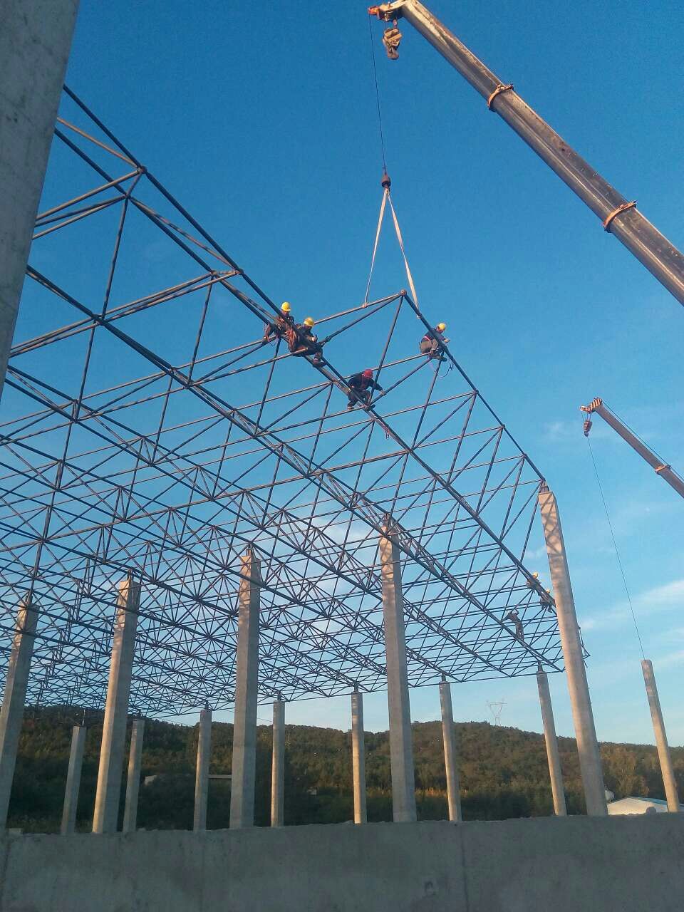 大兴汪清物流园网架